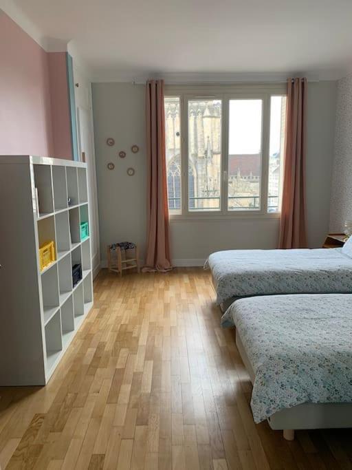 Appart 90M2 Lumineux, Centre, Vue Eglise Penchee Caen Eksteriør bilde