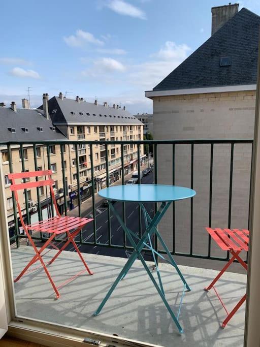 Appart 90M2 Lumineux, Centre, Vue Eglise Penchee Caen Eksteriør bilde