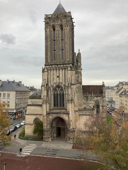 Appart 90M2 Lumineux, Centre, Vue Eglise Penchee Caen Eksteriør bilde