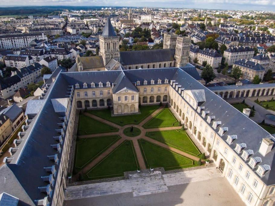 Appart 90M2 Lumineux, Centre, Vue Eglise Penchee Caen Eksteriør bilde