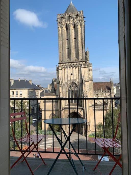 Appart 90M2 Lumineux, Centre, Vue Eglise Penchee Caen Eksteriør bilde